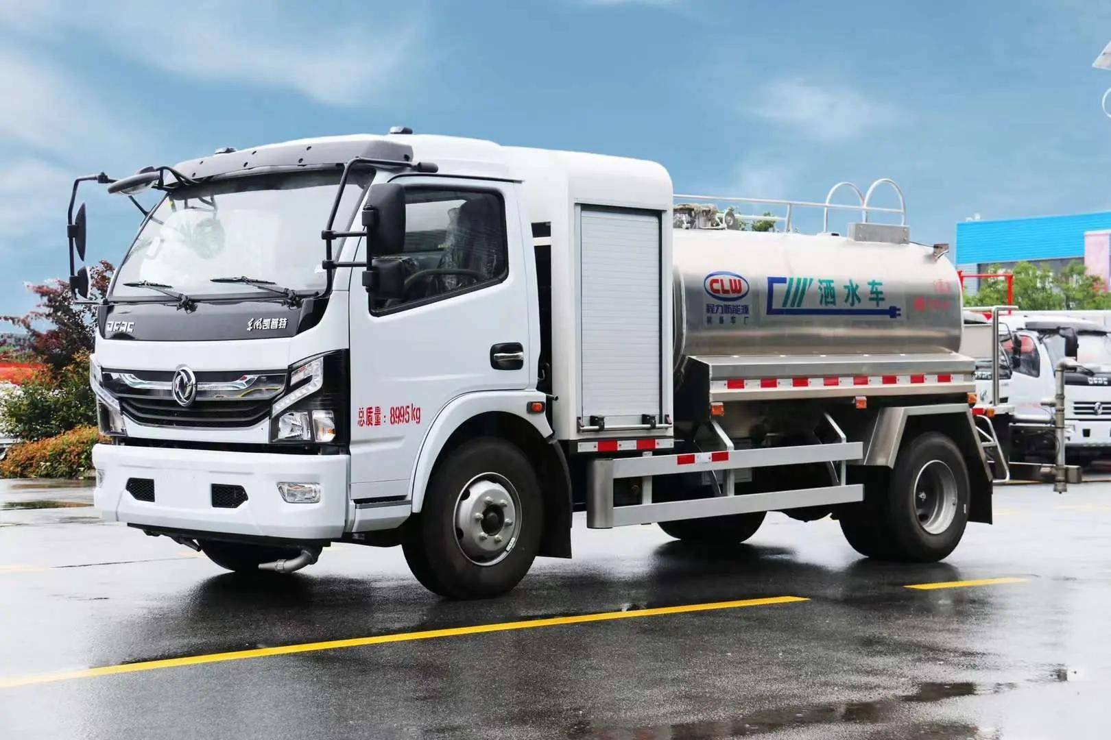 東風(fēng)凱普特純電動(dòng)5方灑水車價(jià)格及新能源綠化噴灑車廠家推薦